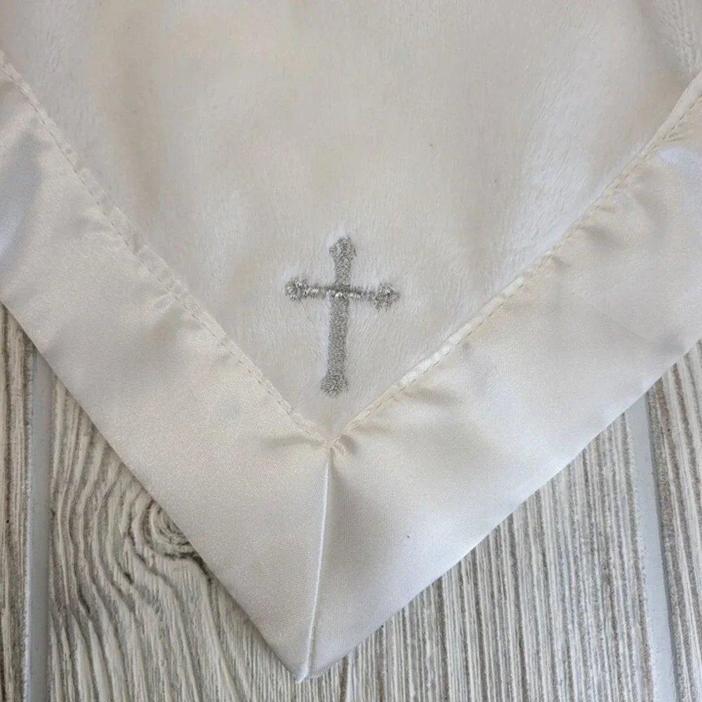 Baby Aspen Bedtime Blessings Plush Prayer Lamb Lovey Security Blanket Christenin